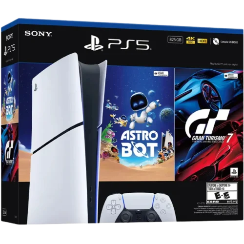 PlayStation 5 Slim Digital 825GB Bundle Gran Turismo 7 + ASTRO BOT