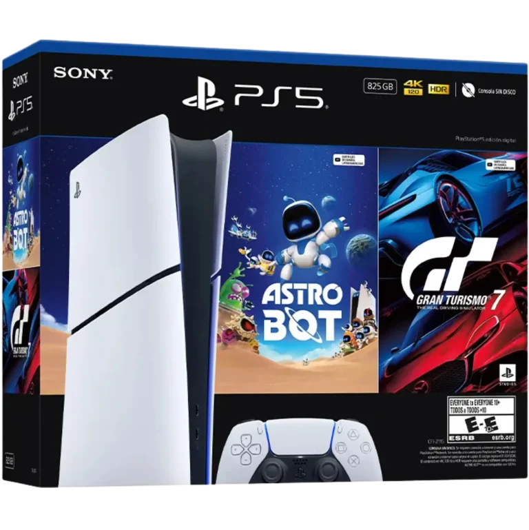 PlayStation 5 Slim Digital 825GB Bundle Gran Turismo 7 + ASTRO BOT