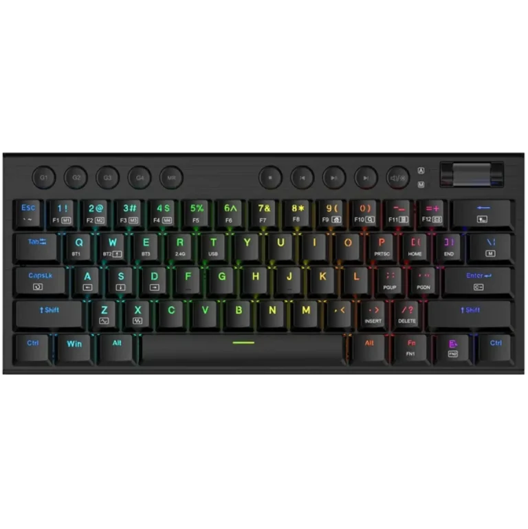 Redragon Horus Mini Pro Low Profile 60% RGB Negro