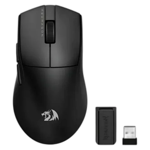 redragon-king-pro-1k-m916-black-1 | MTEC Redragon K1ng Pro 1K M916-PRO-1K Ultraliviano 49g Tri-Modo Negro