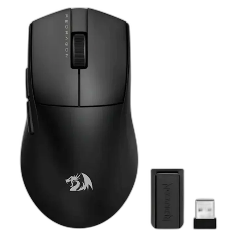 Redragon K1ng Pro 1K M916-PRO-1K Ultraliviano 49g Tri-Modo Negro