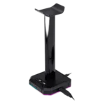 Soporte para Audífonos Redragon Scepter RGB con Hub USB 2.0